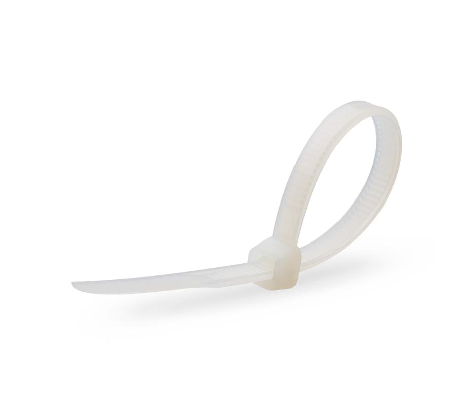 Кабельная стяжка 4х150бел.