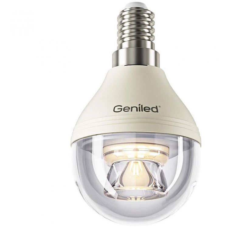 Светодиодная лампа Geniled Е14 G45 8Вт 2700K линза