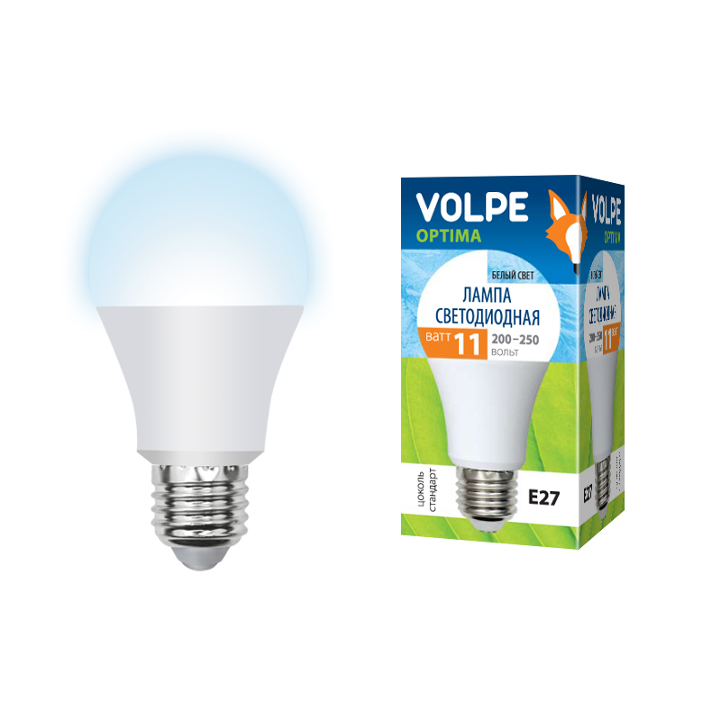 Volpe optima Лампа Светодиодная LED-A60-11W/NW/E27/FR/O 